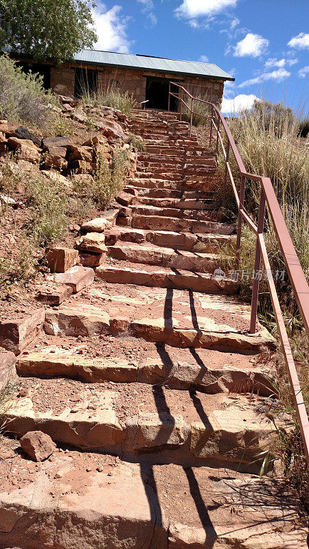 stone staircase civil Conservation Corps纪念碑Utah飓风